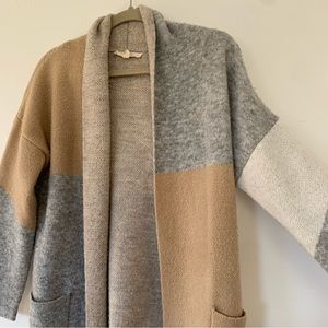 Open Long Cardigan